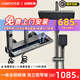 九牧（JOMOO）淋浴花灑套裝全銅恒溫鋼琴鍵家用增壓衛(wèi)生間淋雨沐浴器衛(wèi)浴一整套 槍灰色-S6-【恒溫版】