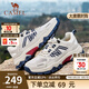 駱駝（CAMEL）登山鞋男戶外徒步鞋夏季新款網(wǎng)面透氣運(yùn)動(dòng)休閑鞋子七夕禮物 G14S342157 米白/藍(lán)（透網(wǎng)款） 42