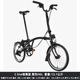 Brompton扶搖 brompton英國小布折疊自行車 C Line M把/S把6速 暗黑色單車 暗黑色【H6L】 16英寸