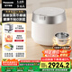 松下（Panasonic）【國(guó)家補(bǔ)貼】飯光光旗艦款Ultra電飯煲0涂層家用3-6人無(wú)涂層不銹鋼IH電壓力煮飯鍋3.8升HXES151