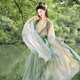 十三余小豆蔻兒[不語夏]2025新款大袖襦刺繡破裙女士原創(chuàng)改良漢服 大袖襦(改良) 現(xiàn)貨 M