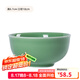 龍泉青瓷米飯碗陶瓷新款創(chuàng)意中式餐具家用加厚吃飯碗大號面湯碗喝粥碗小碗 7英寸梅子青碗