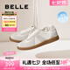 百麗（Belle）散文詩復古德訓鞋女簡約百搭情侶同款休閑鞋B0992AM5預售 灰色-女款（網面款） 37 (235mm)