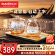 金灶（KAMJOVE）底部全自動上水電熱水壺 茶臺燒水壺燒水保溫一體機全自動恒溫 H9 香檳金【20x37cm】 1個