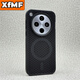 XFMF適用OPPOFindX8系列手機殼蜂窩散熱磁吸一加13軟邊防摔保護套ACE5Pro簡約透氣軟邊硬背1+12保護套 【爵士黑】蜂窩散熱磁吸 OPPO FindX8