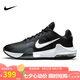 耐克NIKE七夕禮物 男籃球鞋IMPACT氣墊低幫運動鞋DM1124-001黑白42.5