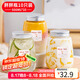 拜杰一次性奶茶瓶奶茶杯帶蓋果汁杯飲料瓶食品級咖啡飲品杯500ml10只