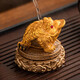 PAKCHOICE茶寵變色金蟾創(chuàng)意擺件可養(yǎng)招財旋轉(zhuǎn)解壓茶桌茶臺茶盤功夫茶具擺件