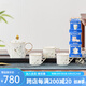 華光國(guó)瓷 高端骨瓷茶具套裝 描金茶壺茶杯 生日結(jié)婚喬遷伴手禮 青亭 一壺四杯 5頭