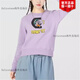 安德瑪（Under Armour）庫(kù)里女圓領(lǐng)套頭保暖籃球運(yùn)動(dòng)休閑衛(wèi)衣1371252 粉色1371252-566 XXS