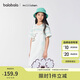 巴拉巴拉女童裙子背帶裙2025夏牛仔假兩件【miiiiichan IP】202225111063