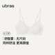 ubras虞書欣同款新品舒服蕾無尺碼V領性感蕾絲防竄女內衣燕麥背心文胸