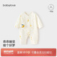babylove新生兒連體衣春夏款嬰兒衣服0-6個月初生兒寶寶哈衣爬服薄款打底