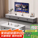 千禧華府巖板電視柜客廳家用2025新款輕奢高級(jí)感小戶型電視機(jī)柜灰柜白200
