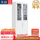 天迎文件柜鐵皮柜辦公資料柜帶鎖書柜900寬大器械TY-WJ1911