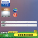 飛利浦（PHILIPS）led吸頂燈燈芯磁吸燈盤燈具燈板 替換圓形節(jié)能T5T8環(huán)形蝴蝶燈管 LED-20W【白光6500K】【兩只裝】