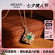 ?？ㄒ?8金K項(xiàng)鏈女綠色寶石吊墜鉆石項(xiàng)鏈高檔七夕情人節(jié)生日禮物