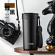 虎牌（TIGER）香港直郵簡(jiǎn)約便攜手提咖啡杯316無(wú)縫內膽雙飲辦法車(chē)載隨行水杯子 雅黑500ml【雙飲口+316無(wú)縫內膽】