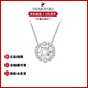 施華洛世奇（SWAROVSKI）跳動的心時尚女士項鏈鎖骨鏈女友生日新年情人節(jié)禮物-不含手提袋 白色5286137