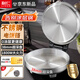 利仁（Liven）小鋼人不銹鋼電餅鐺家用0涂層38mm加深1800W雙面加熱電餅檔烙餅專用鍋無涂層電煎鍋早餐機LR-B3097