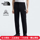 北面（The North Face）休閑褲男25春夏新款戶外運(yùn)動舒適防潑濺透氣吸濕排汗長褲子7WCV 4H0/黑色 L/175