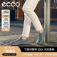 愛步（ECCO）德訓(xùn)鞋男 休閑鞋男士板鞋舒適復(fù)古牛皮男鞋 柔酷零點(diǎn)537764 鐵灰色53776401013 40