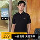 卡賓男裝索羅那涼感POLO衫24夏高周短袖上衣 煤黑01 50 