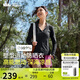 蕉下（beneunder）涼感運動防曬衣女AL90024辣妹防曬服防紫外線漫暮黑M