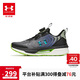 安德瑪（Under Armour）兒童春夏科技跑步休閑運動跑鞋兒童科技跑鞋2521123 黑色  37.5 