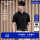 報喜鳥短袖POLO衫男裝【涼感匹馬棉】2025夏季新款商務(wù)休閑POLO衫衣服男 曜石黑 L -48(175/96)