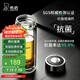 希諾（HEENOOR） 雙層玻璃杯男士辦公高檔送禮禮盒泡茶濾網(wǎng)耐高溫大容量商務(wù)水杯 升級-抗菌版360ml