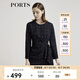 PORTS寶姿女裝 秋冬新品連衣裙SL9N012LCF027 星際藍(lán) XS (2)
