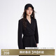 ONLY 2024春季時(shí)尚簡(jiǎn)約翻領(lǐng)直筒短款西裝牛仔外套女|124155001