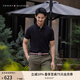 TOMMY HILFIGER【輕系列】夏季男裝撞色鑲邊翻領(lǐng)POLO/珠地棉商務(wù)修身純色短袖T恤 【修身款】深海藏青CJM L （推薦：140-155斤）