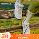 邁樂（Merrell）男女款戶外登山徒步鞋減震MOAB3輕量邁越者3防滑時尚耐磨透氣 J035894白灰米(女) 38