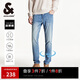 杰克·瓊斯（JACK&JONES） 男裝潮流時尚百搭舒適商務(wù)休閑高街酷基礎(chǔ)簡約風(fēng)牛仔褲225232049