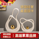煦凜德國(guó)桌面擺件高級(jí)感小眾輕奢財(cái)源滾滾藝術(shù)擺件客廳現(xiàn)代玄關(guān)裝飾品 【白金色】財(cái)源滾滾藝術(shù)擺件 大號(hào)+小號(hào)