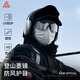 匹克（PEAK）騎行眼鏡登山護目鏡防風(fēng)墨鏡徒步爬山戶(hù)外運動(dòng)太陽(yáng)鏡 黑框水銀片