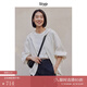 旅途原品ltyp 100%漢麻輕運動防s曬外套  時尚休閑白色連帽開衫女早秋 象牙白 S
