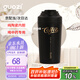 果茲（GUOZI）保溫杯咖啡杯陶瓷內(nèi)膽男女士高顏值隨行杯喝中藥專用外帶黑色