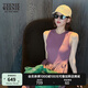 Teenie Weenie【趙露思同款】小熊女裝連衣裙2025夏款戶外運(yùn)動時(shí)尚拼接傘狀裙 酒紅色 L
