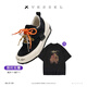 XVESSEL【張新成同款】雪花酥 夏季潮流時尚休閑男女增高低幫鞋 雪花酥黑松露 S24X36B 40