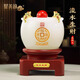 聚善緣財源滾滾聚寶盆流水生財擺件轉運球客廳老板辦公室裝飾品開(kāi)業(yè)禮物 小號流水生財金蟾聚寶盆14*21cm