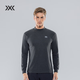 XBIONIC橡樹(shù)高爾夫長(cháng)袖男長(cháng)袖T恤打底舒適小立領(lǐng)保暖日常休閑 22157 深花灰 M
