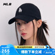 MLB棒球帽子夏季鴨舌帽女明星虞書欣同款軟頂送禮3ACP7701N-07BKS