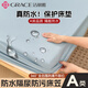 潔麗雅防水隔尿床笠單件加厚席夢(mèng)思床墊保護罩防塵床單家用雙人床罩床套 霧霾藍【A類(lèi)品質(zhì) 防水隔尿】 單床笠【 150cm*200cm 】