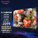SHARP夏普50英寸 4K超高清全面屏 家用智能彩電 遠(yuǎn)場(chǎng)語(yǔ)音 網(wǎng)絡(luò)wifi手機(jī)投屏2+32G液晶平板電視機(jī) 50英寸 2+32G內(nèi)存