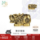 周生生七夕男士 聚財貔貅XL轉(zhuǎn)運珠黃金Charme酷黑系列串珠 95508C定價