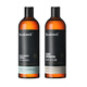 克威爾（Stockwell）高端沐浴露洗發(fā)水套裝 持久留香男士沐浴液+男士洗頭膏無(wú)硅油480m 沐浴液+去屑洗頭膏480ml*2