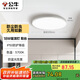 公牛（BULL）吸頂燈IP50防塵防蟲臥室陽臺過道燈MX-A018C-AS全白18W 